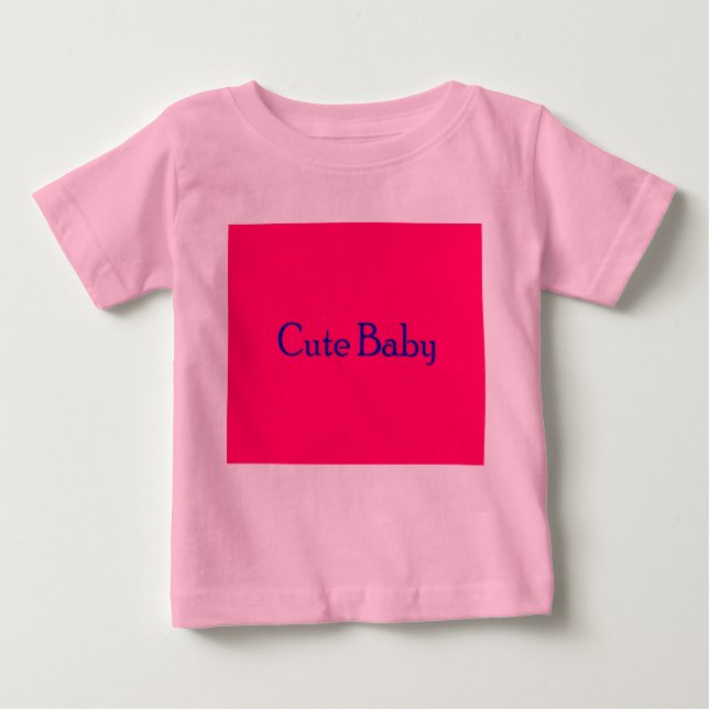 Camiseta De Bebé Bebé lindo (Anverso)
