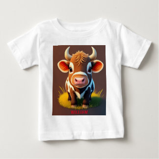 Camiseta De Bebé Bebé lindo Longhorn