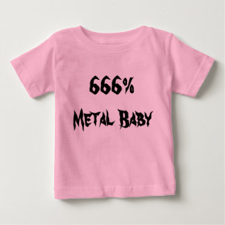 Camiseta De Bebé Bebé metalizado