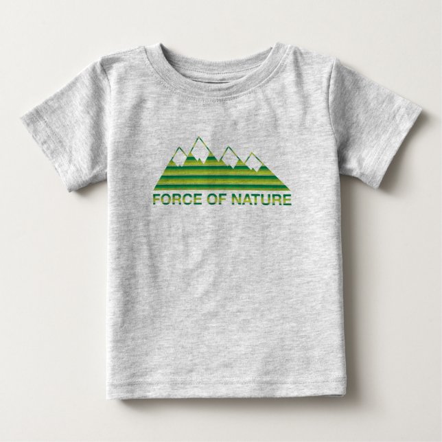 Camiseta De Bebé Bebé natural (Anverso)