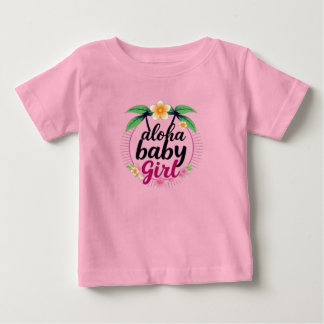 Camiseta De Bebé Bebé Niña Aloha Nuevos Padres
