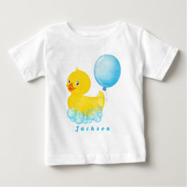 Camiseta De Bebé Bebé niño de Pato de Búber Primer Cumpleaños Camis