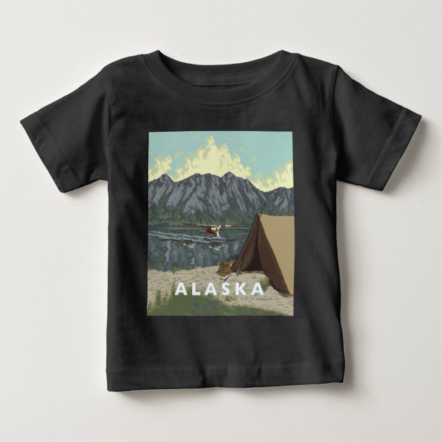 Camiseta De Bebé Bebé orgánico de Alaskan Bush (Anverso)