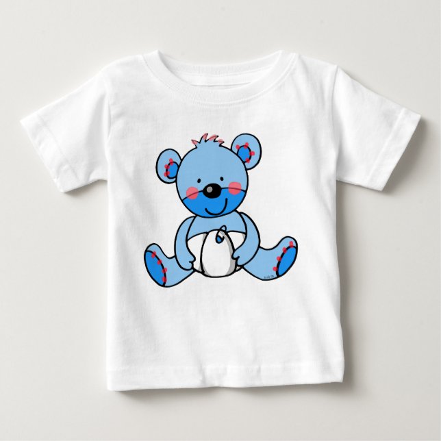 Camiseta De Bebé Bebé (oso de peluche) (Anverso)