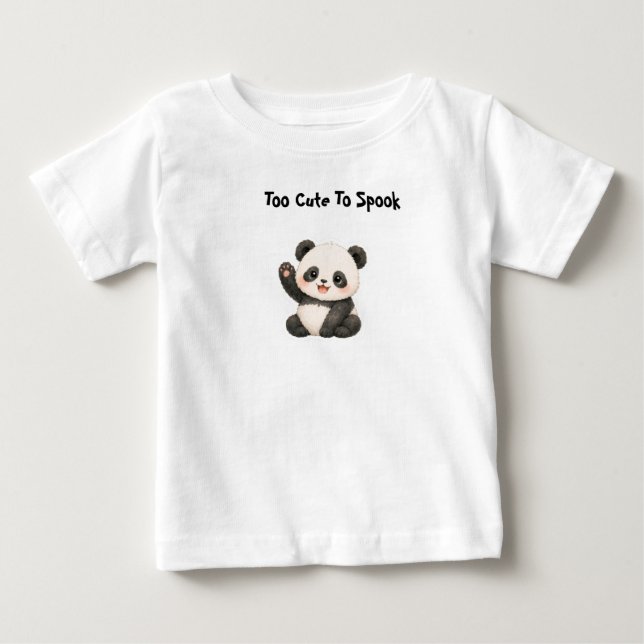 Camiseta De Bebé Bebé Panda (Anverso)