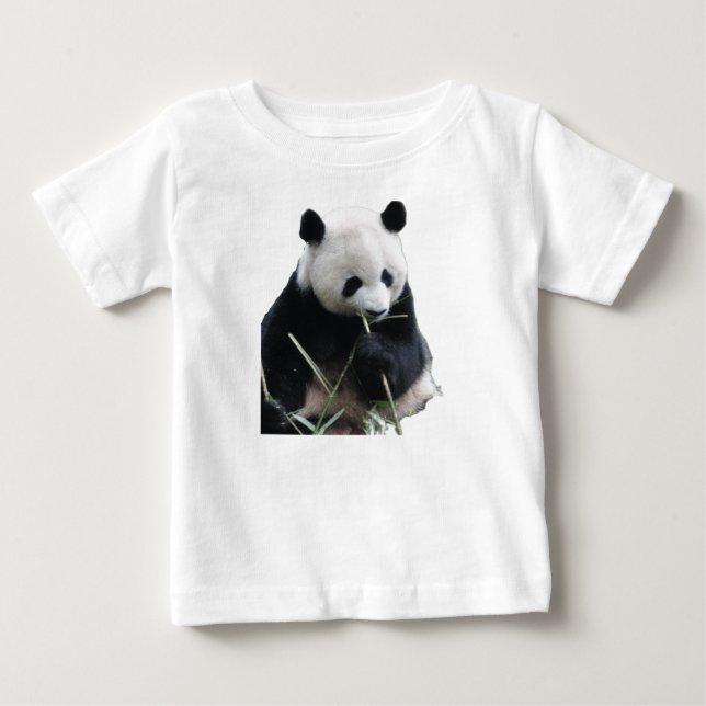 Camiseta De Bebé Bebé Panda Adorable (Anverso)