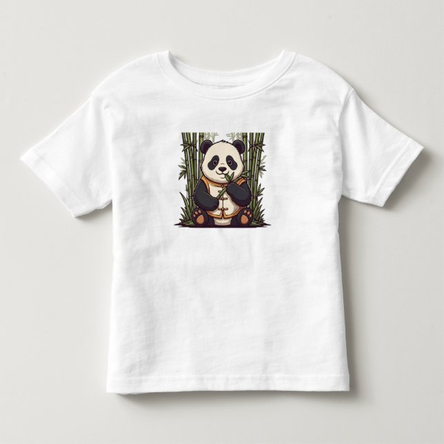 CAMISETA DE BEBÉ BEBÉ PANDA ADORABLE (Anverso)
