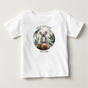 Camiseta De Bebé Bebé personalizado Koala Tee
