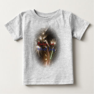 Camiseta De Bebé Bebé primer el 4 de julio