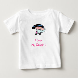 Camiseta De Bebé ¡bebé, primo de I LoveMy!