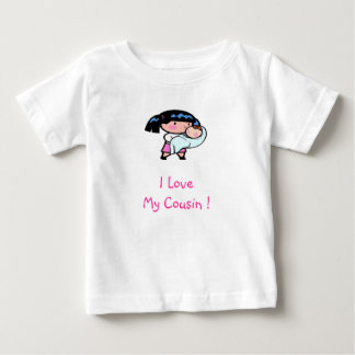 Camiseta De Bebé ¡bebé, primo de I LoveMy!