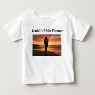 Camiseta De Bebé Bebé: principal pareja del padre