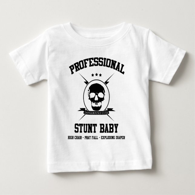 CAMISETA DE BEBÉ BEBÉ PROFESIONAL DEL TRUCO (Anverso)