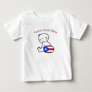 Camiseta De Bebé Bebé puertorriqueño