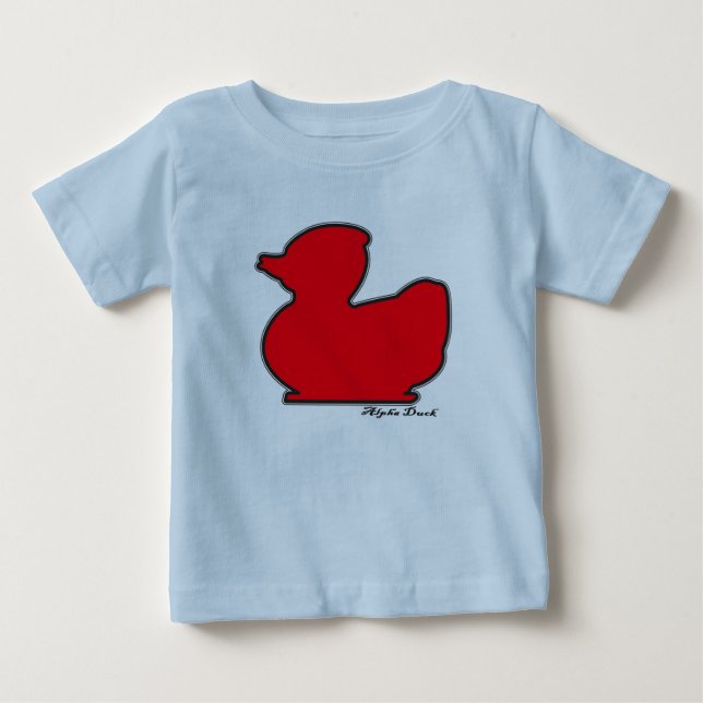 Camiseta De Bebé Bebé rojo T (Anverso)
