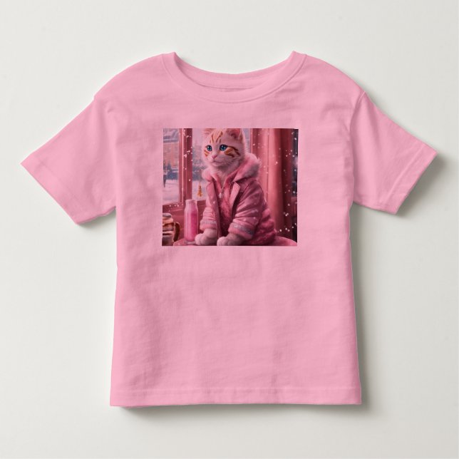 Camiseta De Bebé Bebé rosado niño niño pequeño bebé camiseta fina d (Anverso)