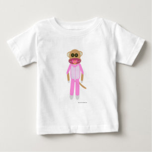 Camiseta De Bebé Bebé Sock Mono