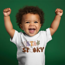 Camiseta De Bebé Bebé superlindo Halloween "Stay Spooky" bebés