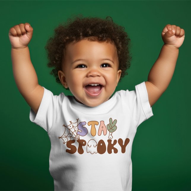 Camiseta De Bebé Bebé superlindo Halloween "Stay Spooky" bebés (Subido por el creador)