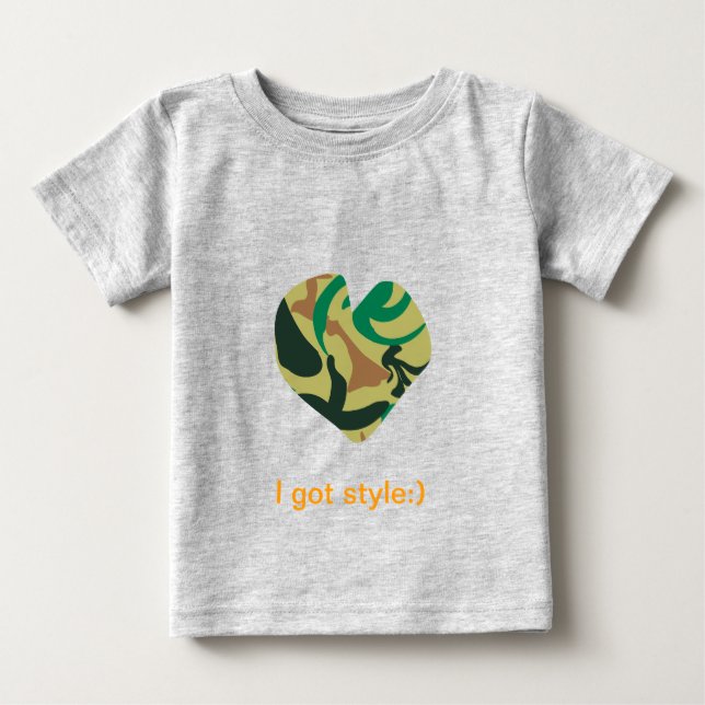 Camiseta De Bebé Bebé T (Anverso)