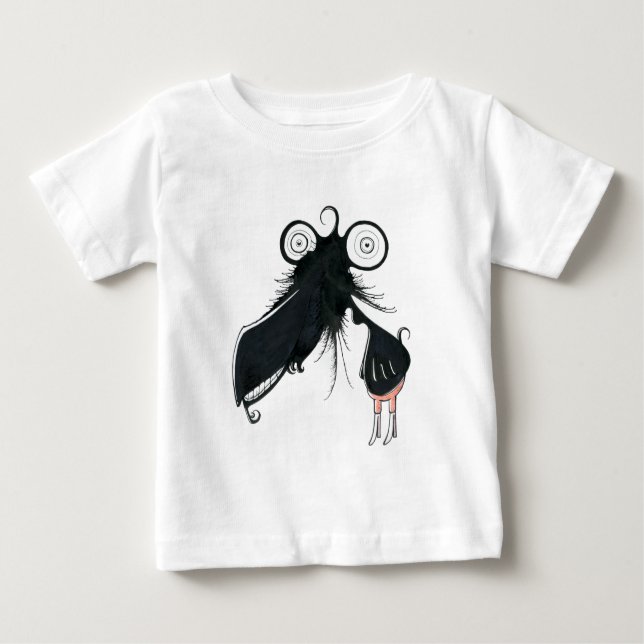 Camiseta De Bebé Bebé T del monstruo del Trombone (Anverso)