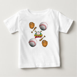 Camiseta De Bebé Bebé T-Shirt Béisbol