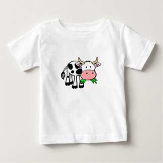 Camiseta De Bebé Bebé T-shirt sabe “móvil de vaca "