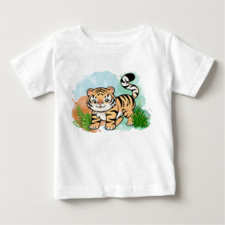Camiseta De Bebé Bebé Tigre