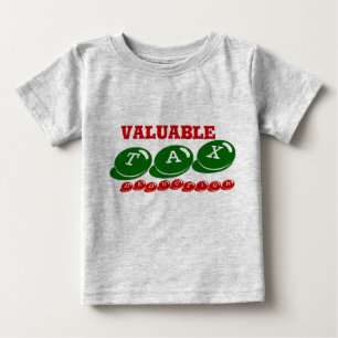 Camiseta De Bebé Bebé valioso de la deducción fiscal