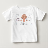 Bebé Zodiaco Libra BodySuit y Camiseta