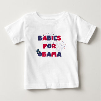 Camiseta De Bebé Bebés Para Obama