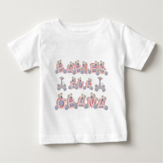 Camiseta De Bebé BEBÉS PARA OBAMA -giraffe