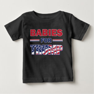 Camiseta De Bebé Bebés para Trump