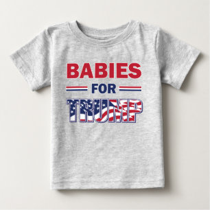 Camiseta De Bebé Bebés para Trump