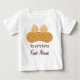 Camiseta De Bebé Bebés personalizados muchacho gemelo en un (Anverso)