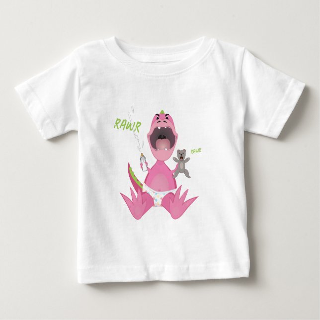 Camiseta De Bebé Bebésaurio (Anverso)