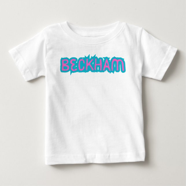 Camiseta De Bebé Beckham Toddler Shirt (Anverso)