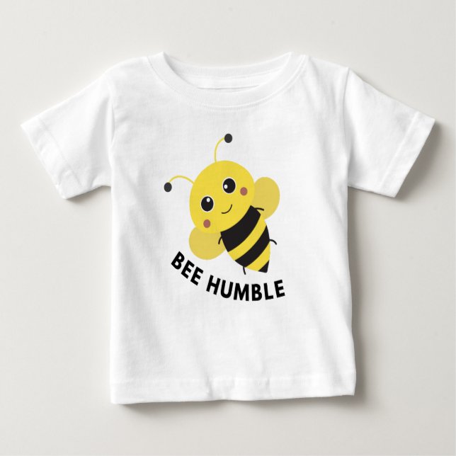 Camiseta De Bebé Bee humilde (Anverso)