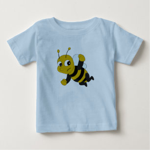 Camiseta De Bebé Bee personalizado baby T-Shirt