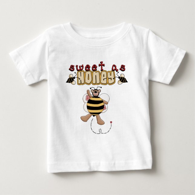 Camiseta De Bebé Bee Sweet as Honey Tshirts and Gifts (Anverso)