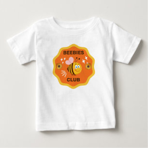 Camiseta De Bebé Beebies Club   Graciosa moda