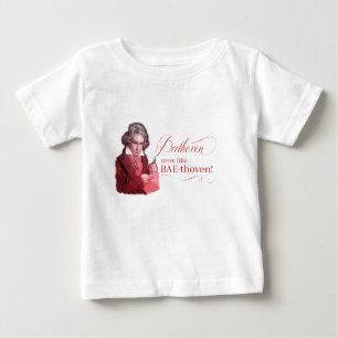 Camiseta De Bebé Beethoven BAEthoven Composer clásico Pun
