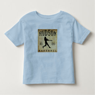 Camiseta De Bebé Béisbol 1886 del Hudson Nueva York