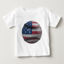 Camiseta De Bebé Béisbol americano