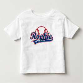 Camiseta De Bebé Béisbol de los novatos del año en el primer cumple