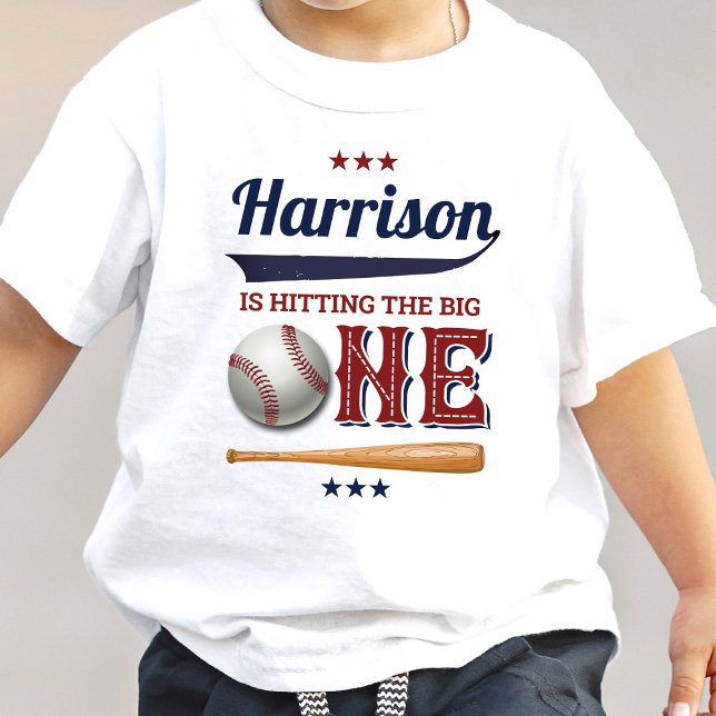 Camiseta De Bebé Béisbol para niños cumpleaños 1 (Subido por el creador)