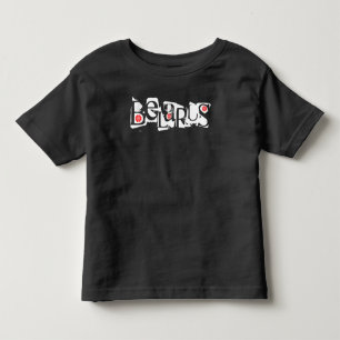 Camiseta De Bebé Belarús Б е л а р у с ・ snik  BurnBurnBurnBurnBurn