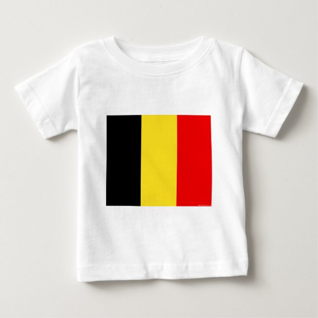 Camiseta De Bebé Bélgica (Anverso)