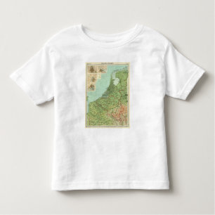 Camiseta De Bebé Bélgica y Holanda