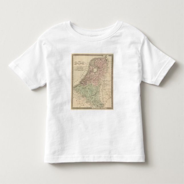 Camiseta De Bebé Bélgica y Holanda (Anverso)
